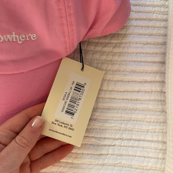 NWT NYON pink baseball cap main image 3